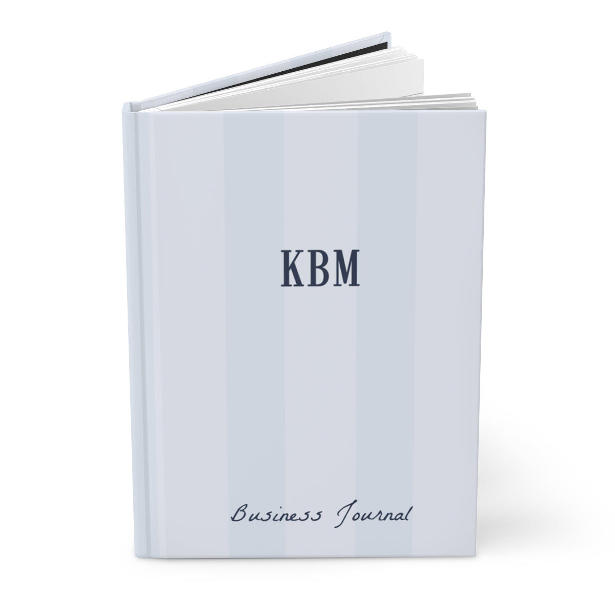 Big Striped Personalized Hardcover Journal